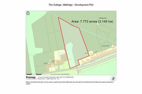 Land for sale, Wallridge, Ingoe, Northumberland