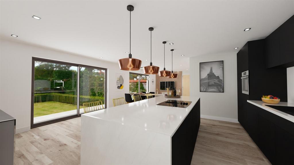 Kitchen/Dining/Family Room