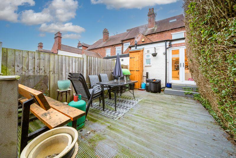 Rear garden