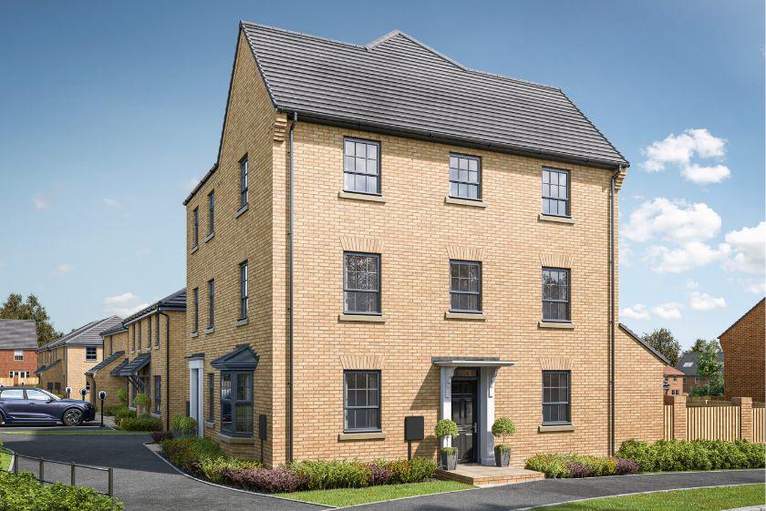 DWH EM Wigston Meadows North Parkin CGI
