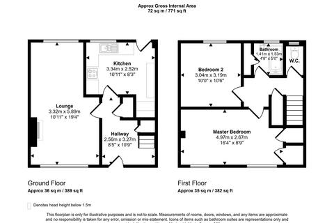 2 bedroom terraced house for sale, Barnard Close, Thornaby, Stockton-on-Tees, Durham, TS17 6PE