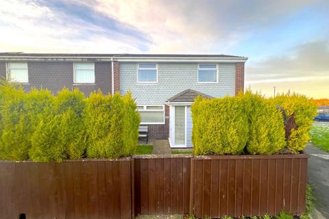 3 bedroom end of terrace house for sale, Derwent Close, Sacriston, Durham