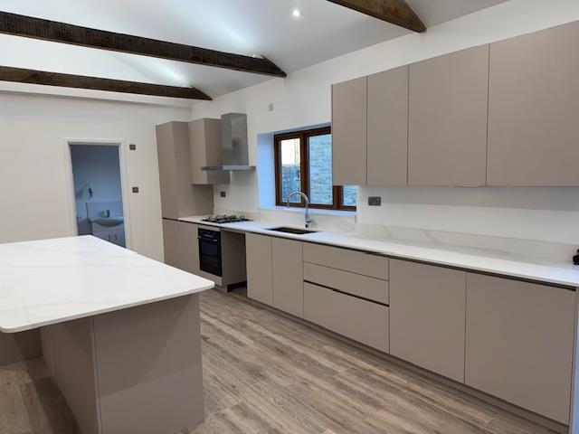 Open plan sitting/dining room/kitchen