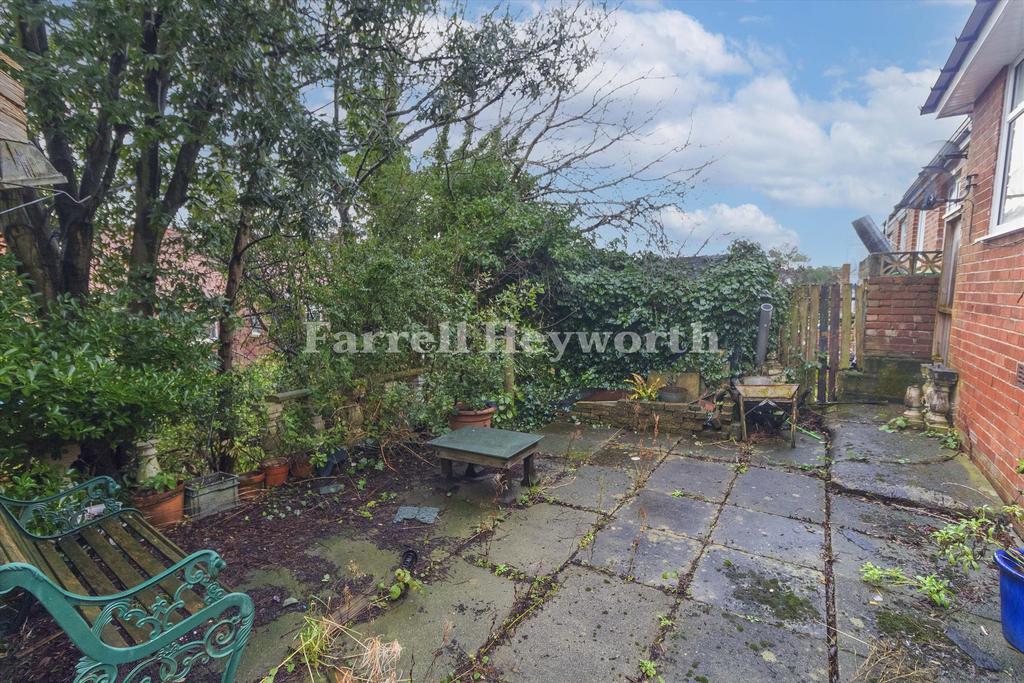 Rear garden
