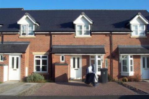 2 bedroom terraced house to rent, 4 Beddow Close, St Michaels Street, Shrewsbury, SY1 2NX