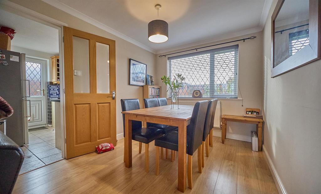 Through lounge dining room