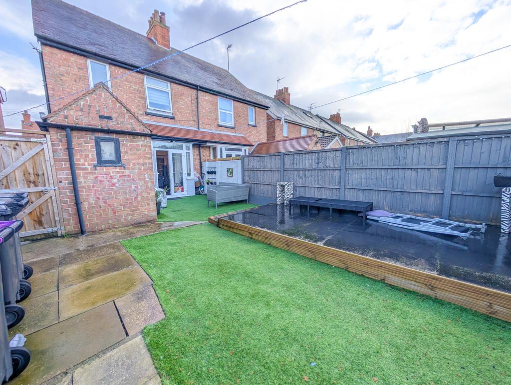 Rear garden