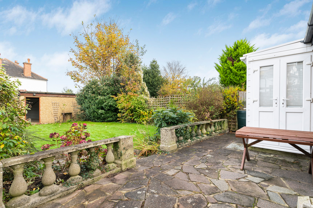 Patio view, garden