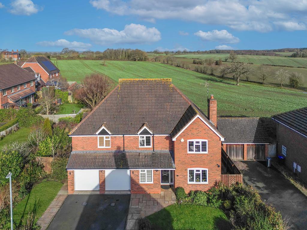 Front aerial elevation
