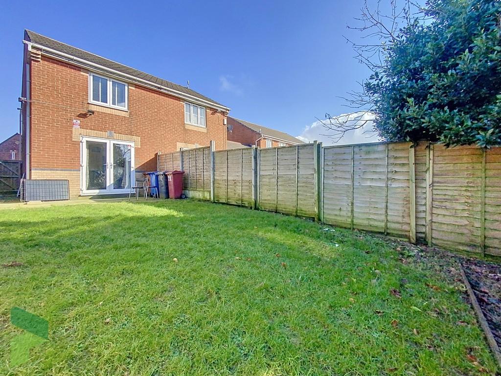 Rear elevation and garden