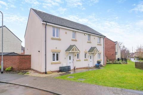 3 bedroom semi-detached house for sale, Bloomery Circle, Newport, Glan Llyn