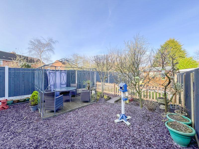 Rear garden