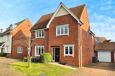 4 bedroom detached house for sale, Nightjar Grove, Martlesham, Woodbridge, Suffolk, IP12