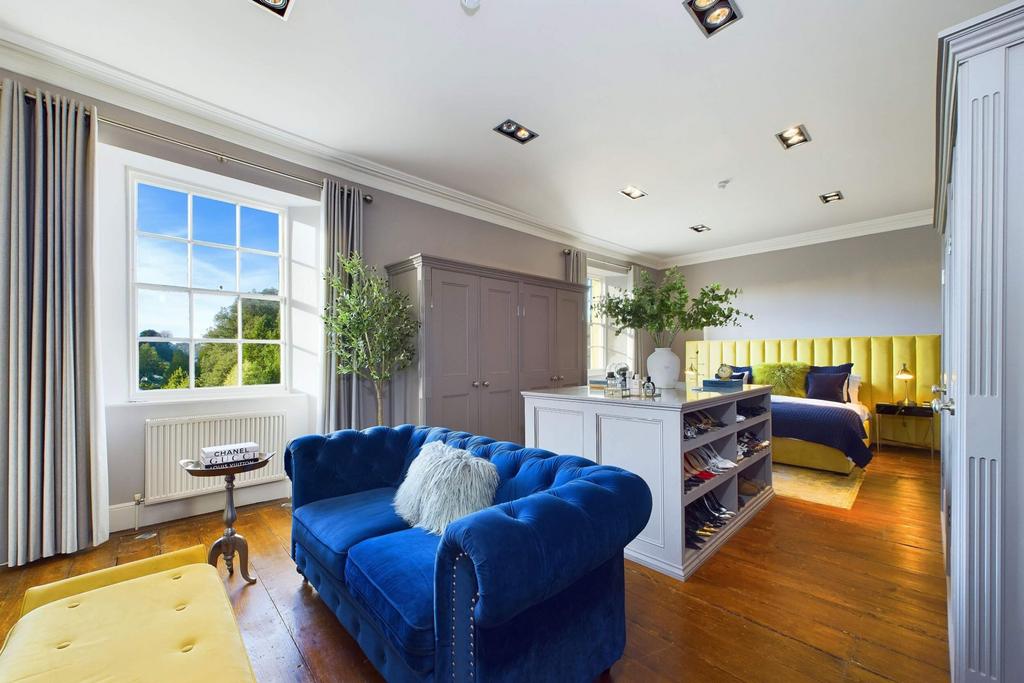Master bedroom suite