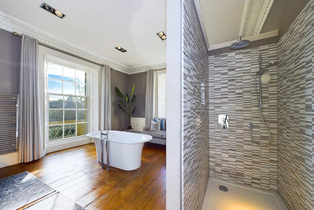 Master bedroom suite