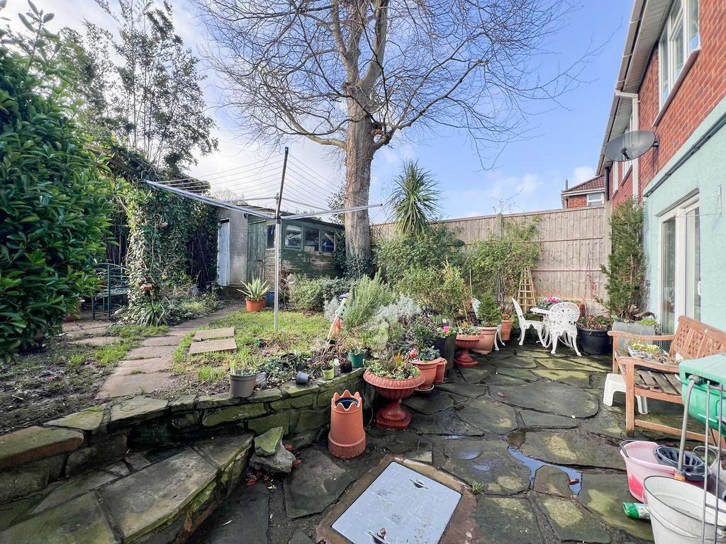 Rear garden