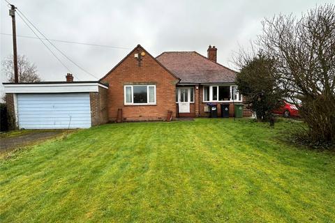 3 bedroom bungalow for sale, Wood Road, Hadnall, Shrewsbury, Shropshire, SY4