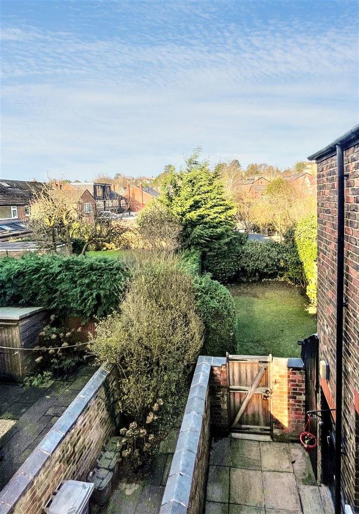 View over gardens