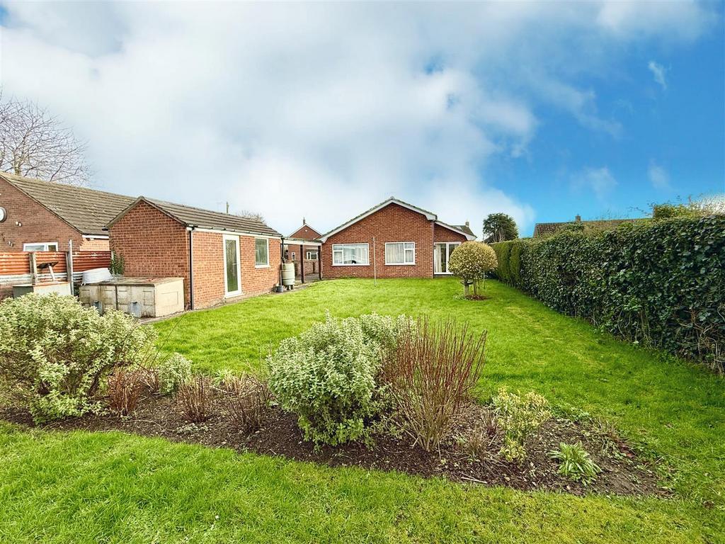 Rear aspect and garden