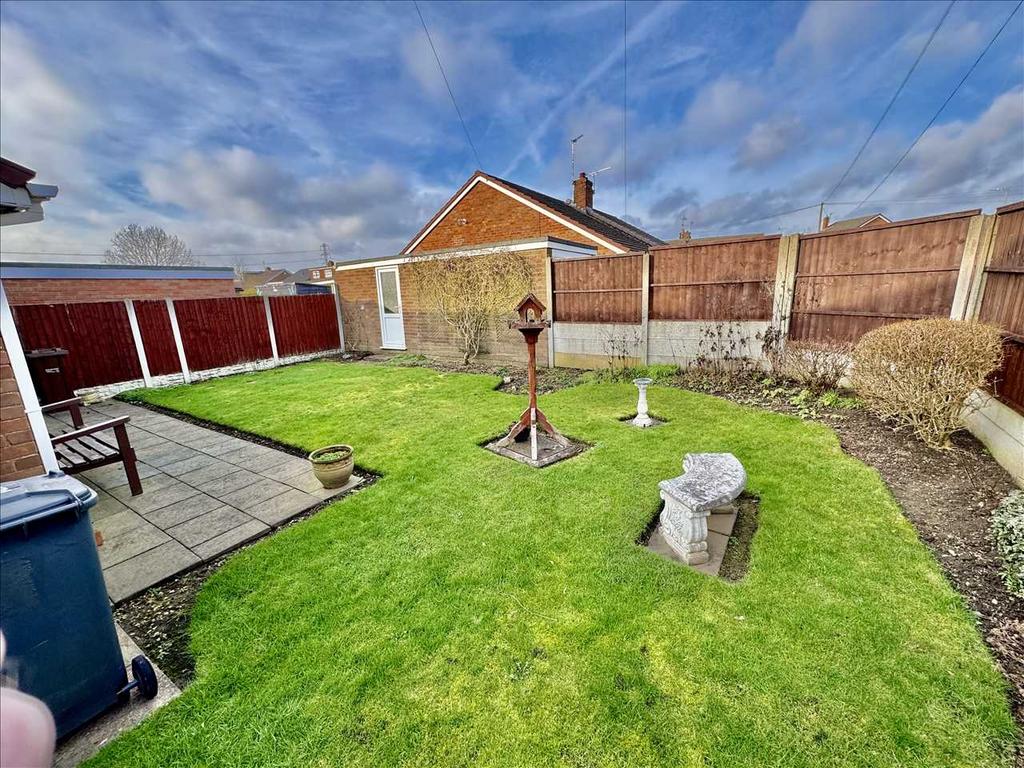 Rear garden