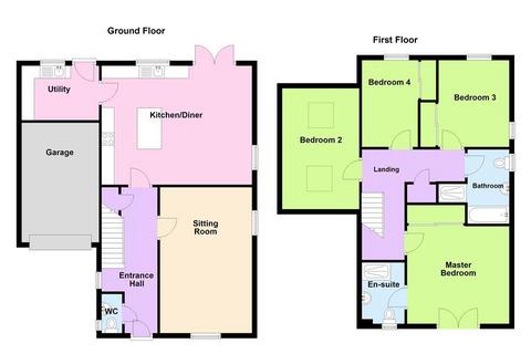 4 bedroom detached house for sale, King Edward View, South Littleton, Evesham