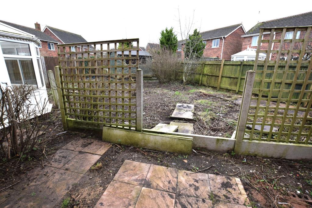 Rear garden
