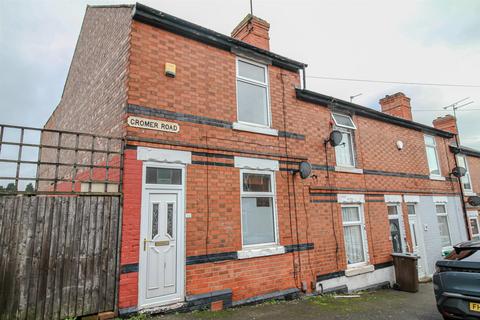 2 bedroom end of terrace house to rent, Cromer Road, Nottingham