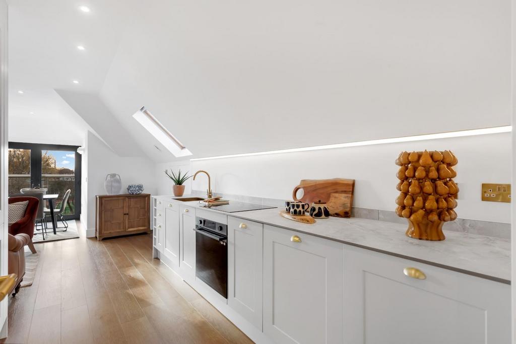 Kitchen, open plan living
