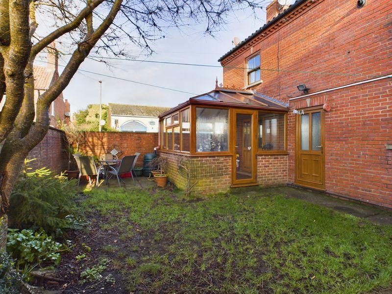 Rear garden