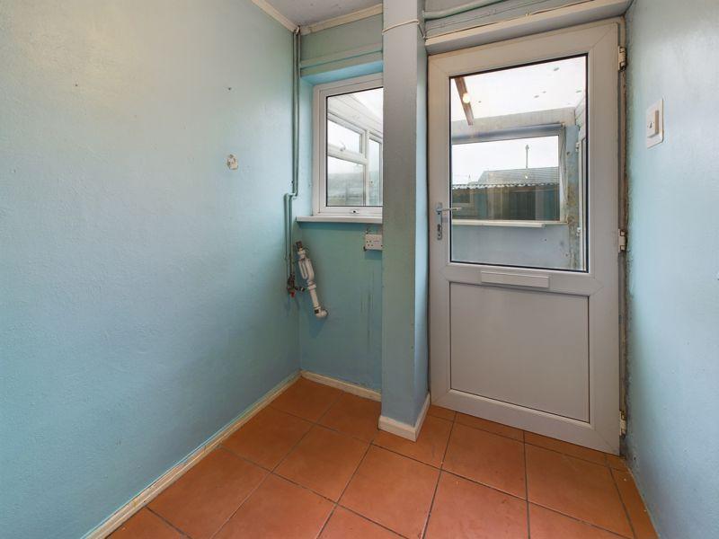 Rear porch