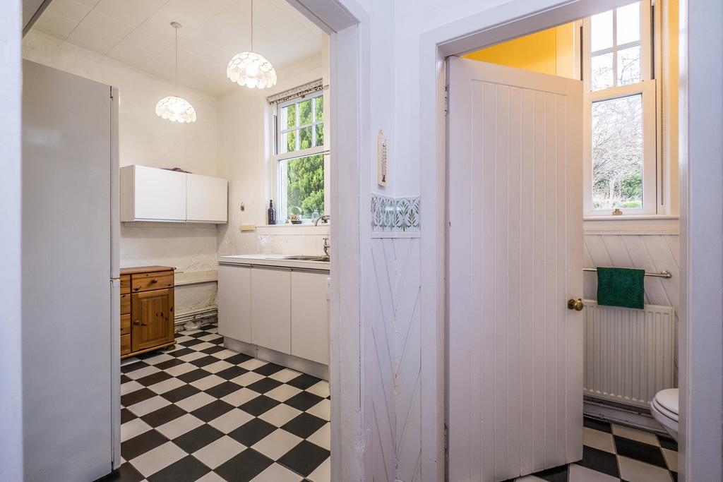 Utility room and cloakroom