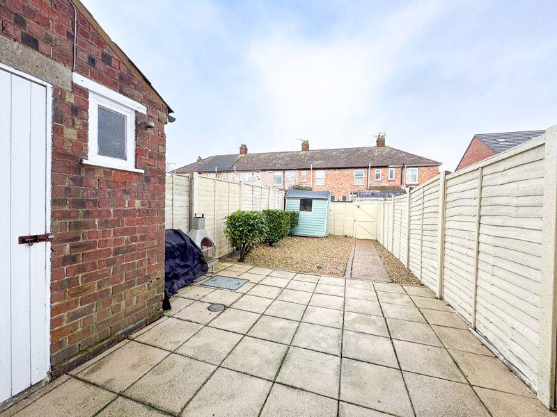 Rear garden