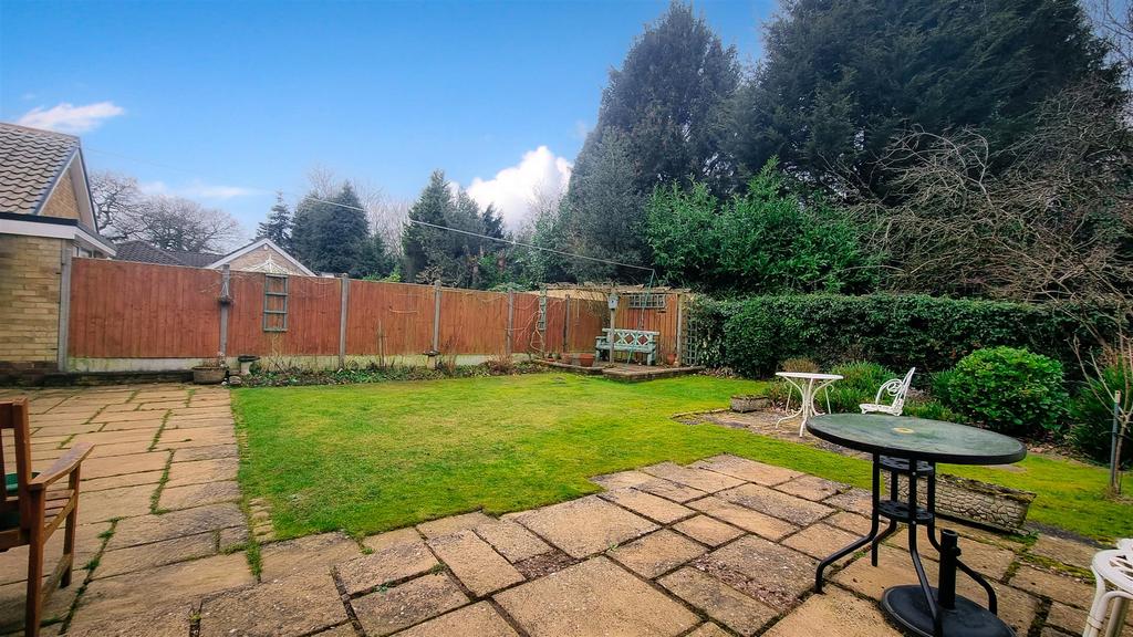 Rear garden