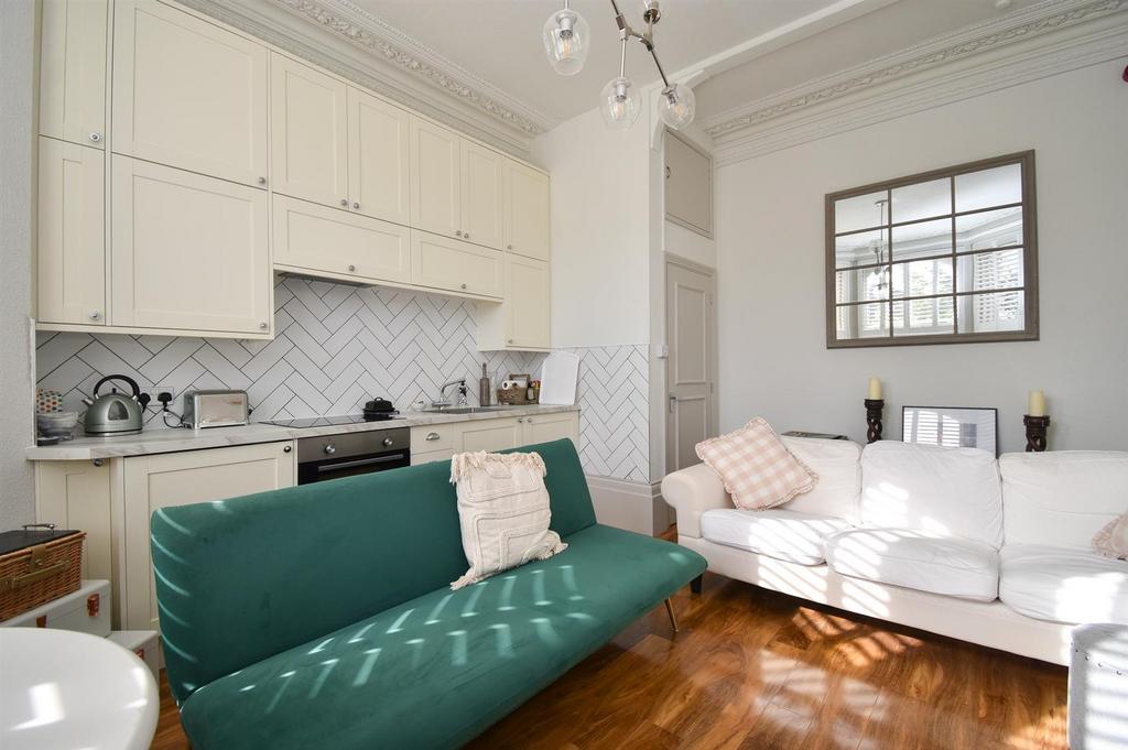 Open plan living space