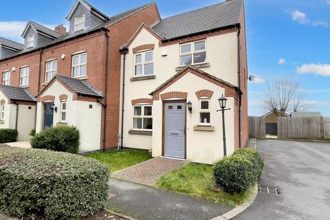 3 bedroom end of terrace house for sale, Baron Close, Hugglescote, LE67