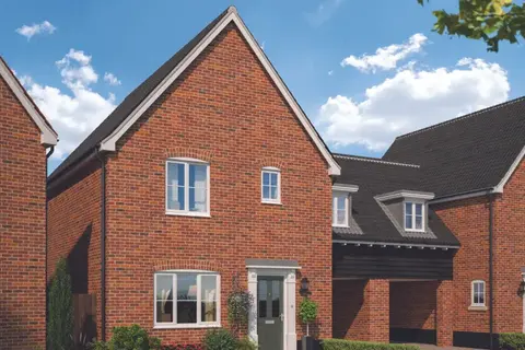 3 bedroom link detached house for sale, Plot 2, The Hazel at St George's Park, St George's Park, Needham Market IP6