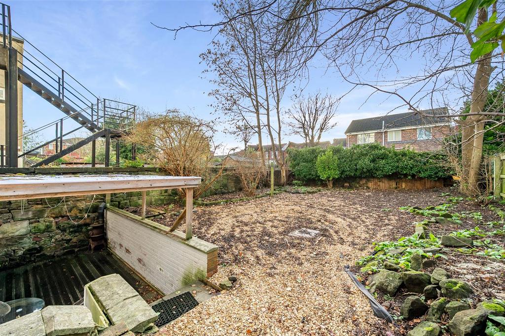 Rear garden