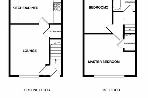 2 bedroom end of terrace house to rent, Wentworth Road, Featherstone, Pontefract