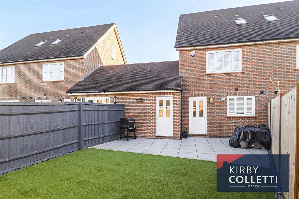 Rear garden