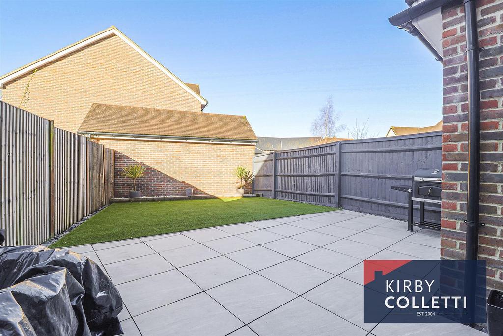 Rear garden