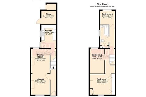 3 bedroom terraced house for sale, Fox Street, Swarthmoor, Ulverston