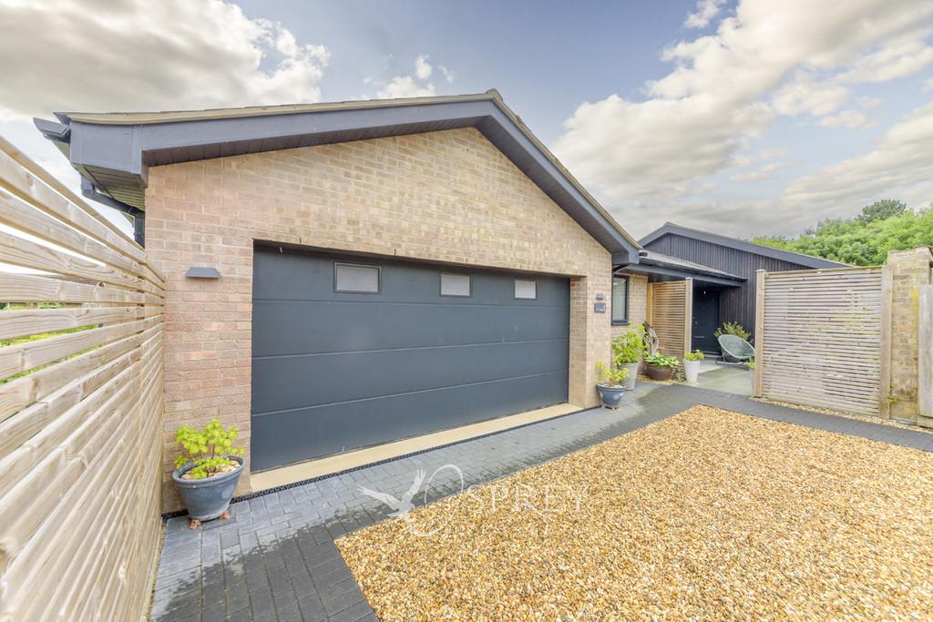 Double Garage And Driveway