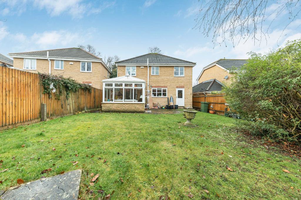 Rear of property