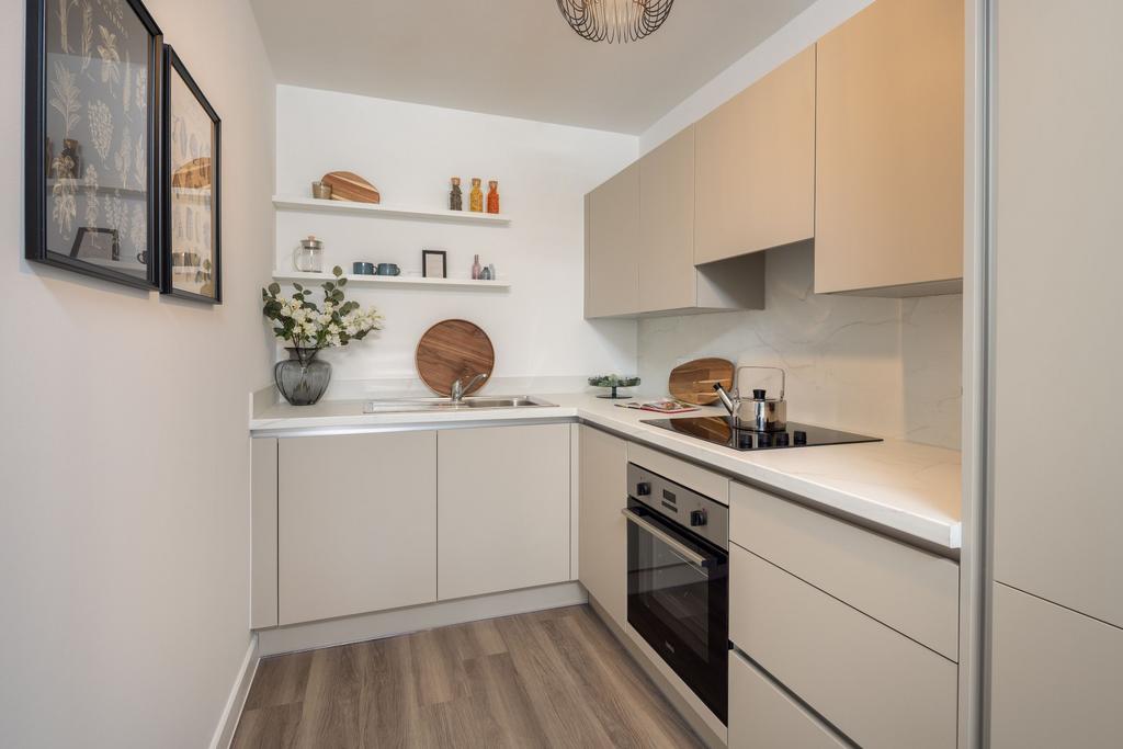 Show apartment kitchen