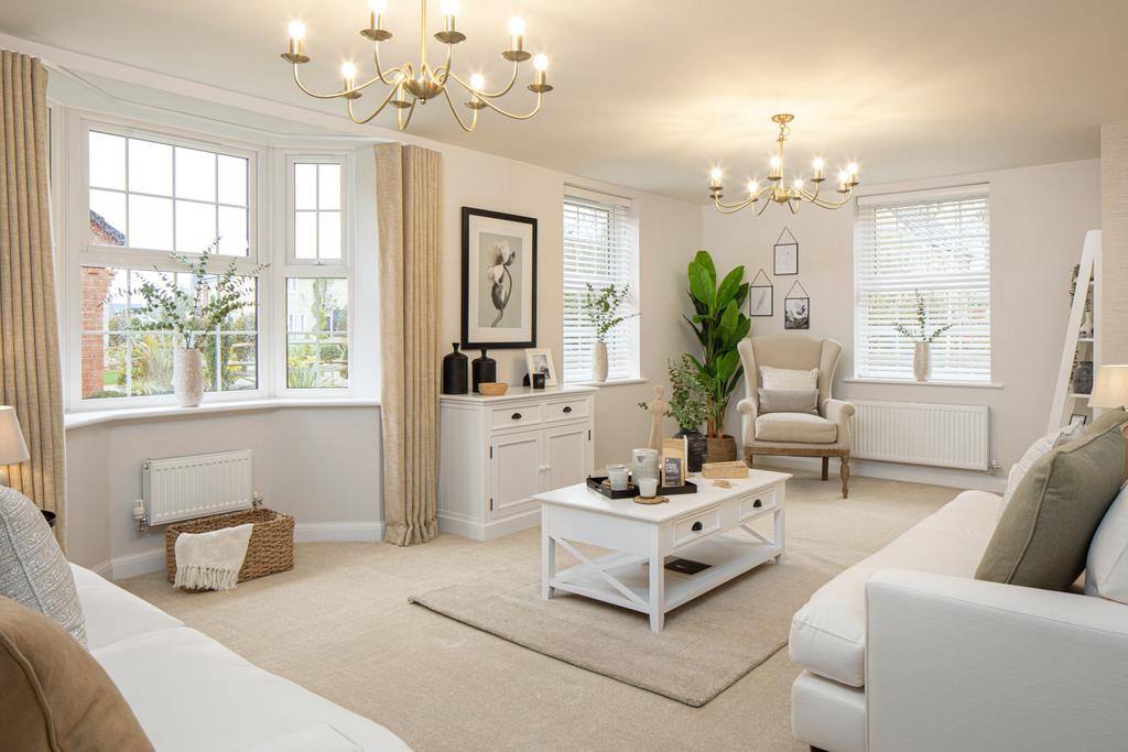 Lounge in the Cornell 4 bedroom home