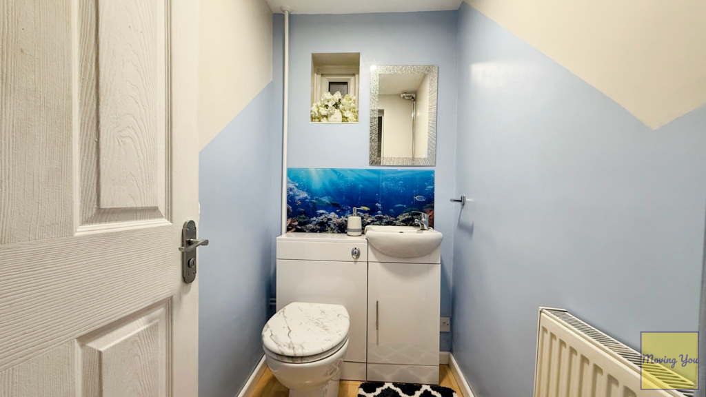 Downstairs cloakroom