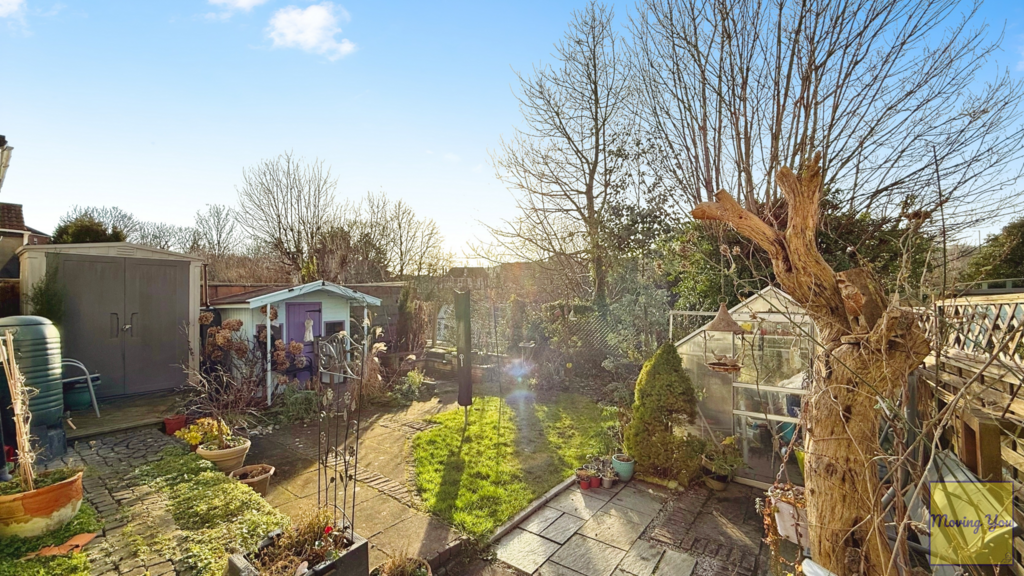 Rear garden