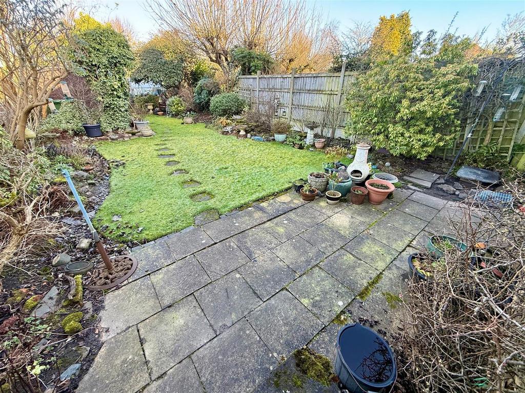 Rear garden