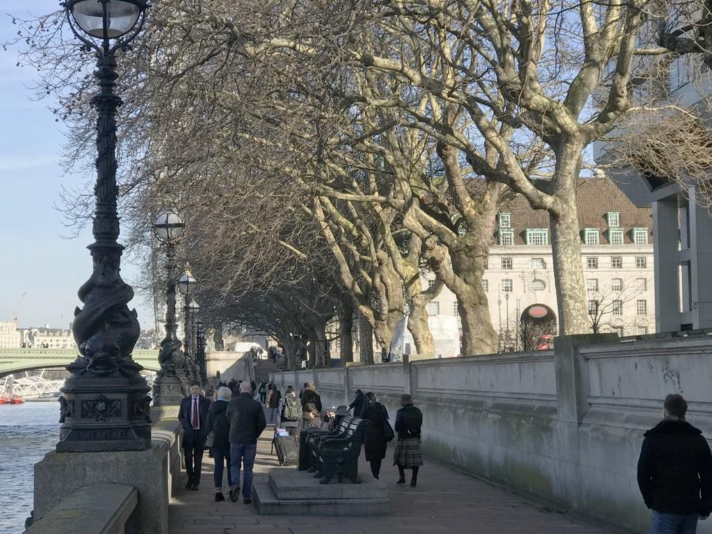 Albert embankment walk