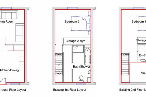 2 bedroom terraced house for sale, Rose Hill, Chesterfield